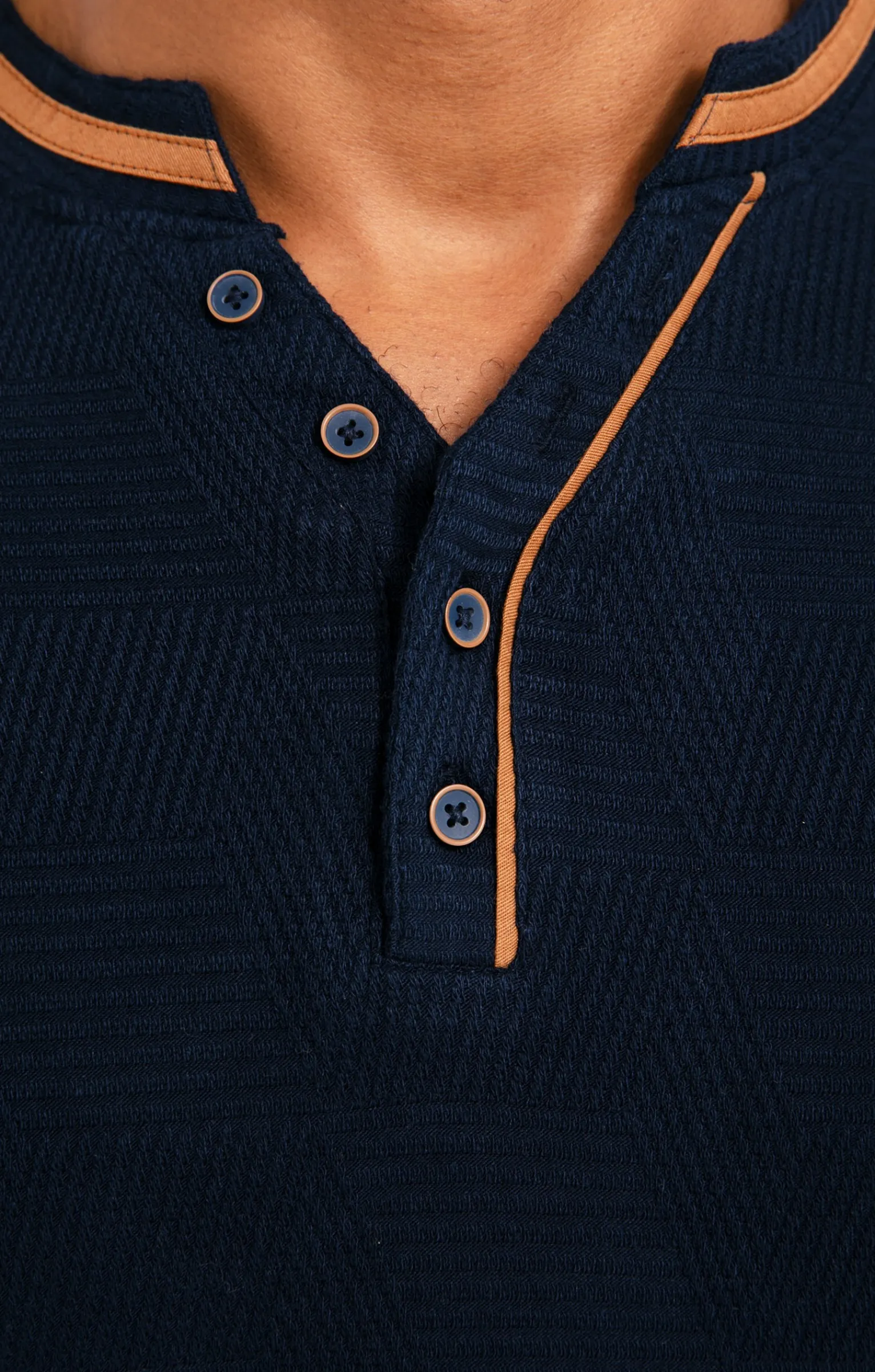 Polos & Tee-shirts<Armand Thiery Tee-shirt manches longues Kevin - Marine