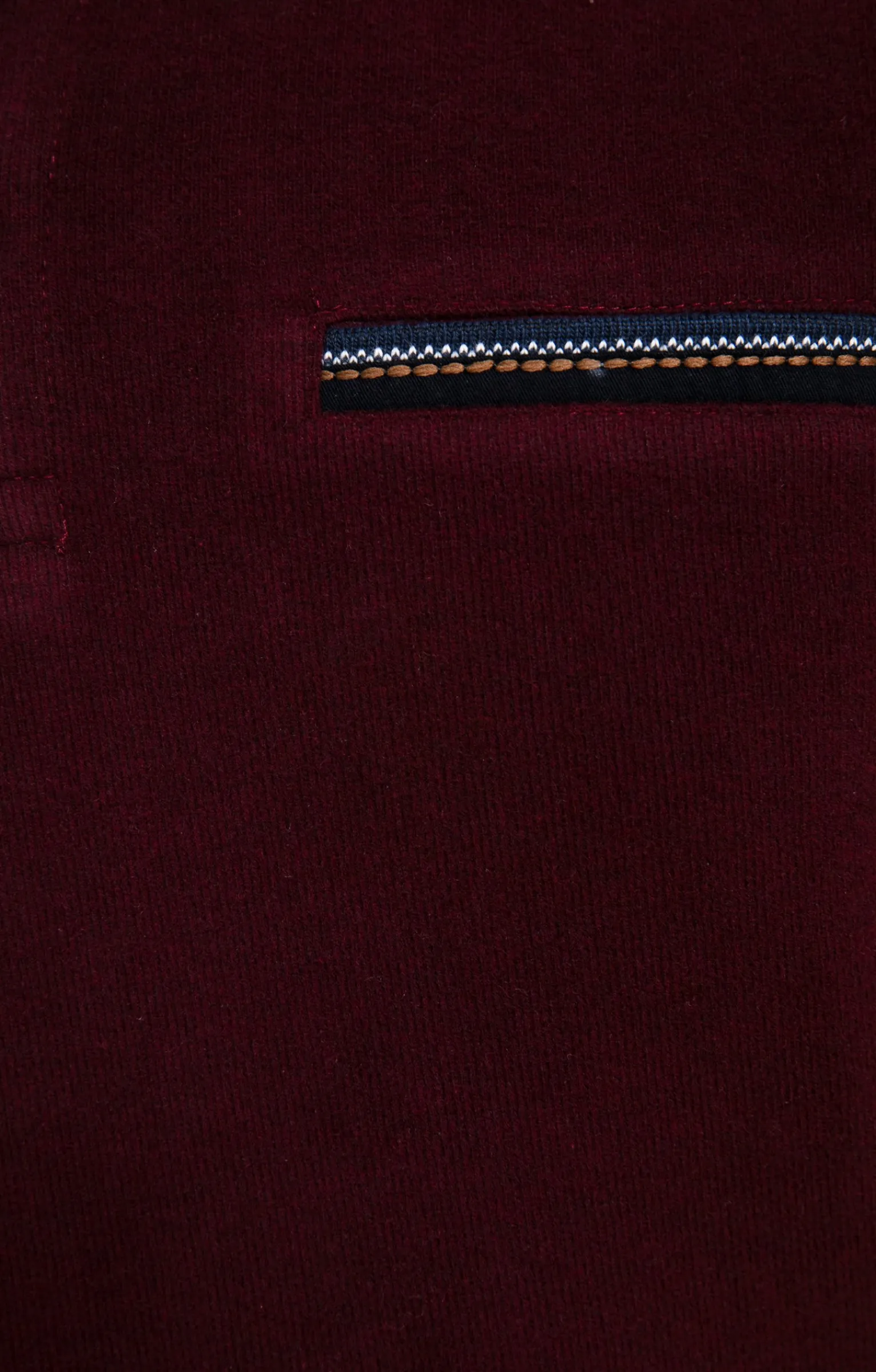 Polos & Tee-shirts<Armand Thiery Tee-shirt manches longues Rib chic - Prune
