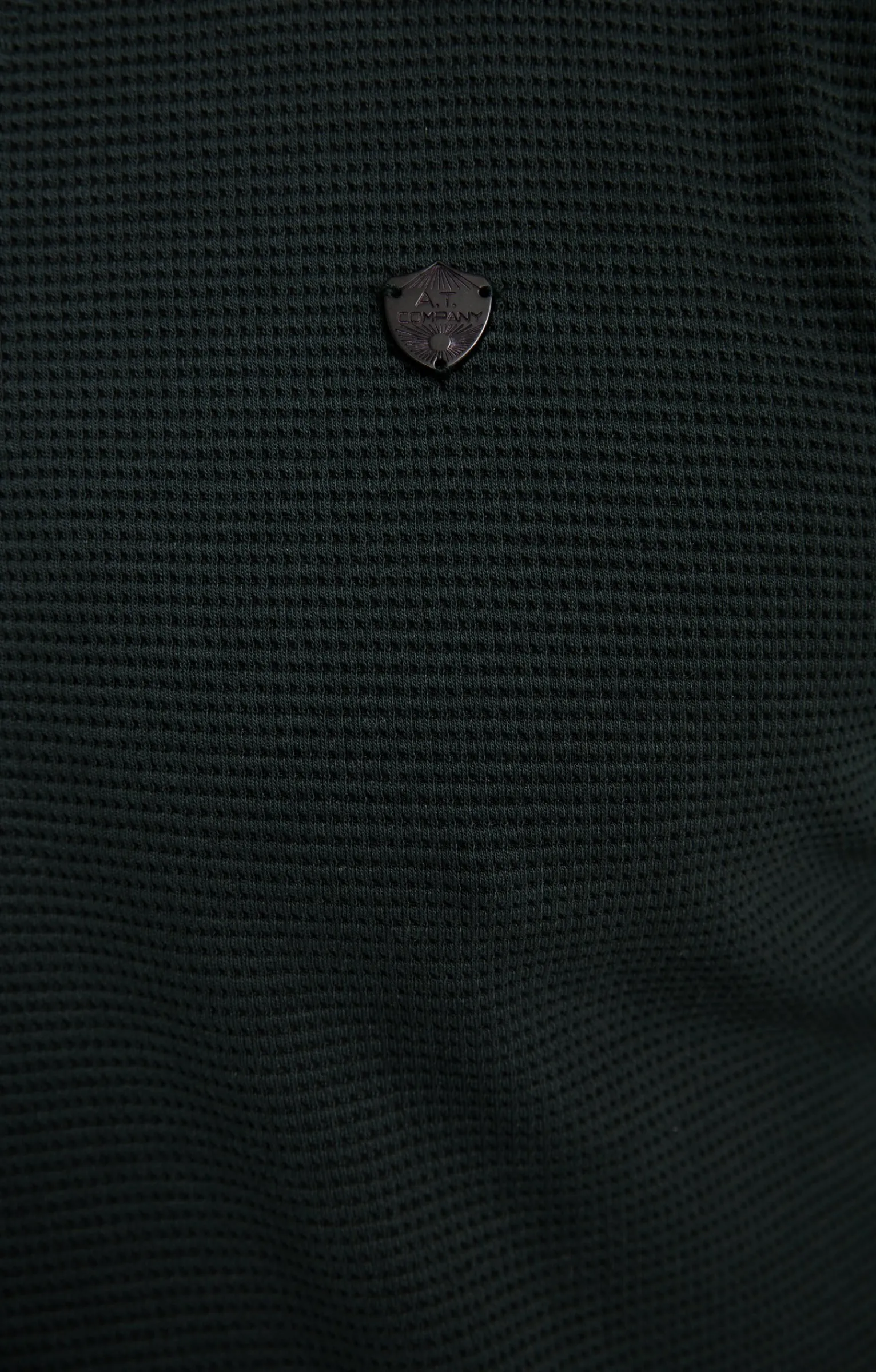 Polos & Tee-shirts<Armand Thiery Tee-shirt manches longues Gauffre - Sapin