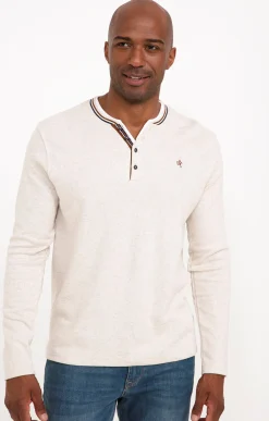 Polos & Tee-shirts<Armand Thiery Tee-shirt manches longues New Cote - Écru