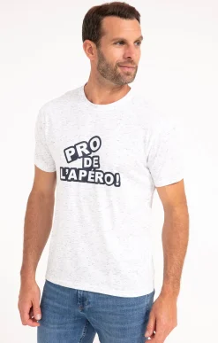 Polos & Tee-shirts<Armand Thiery Tee-shirt Pro de l'apéro - Blanc