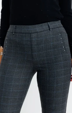 Pantalons<Armand Thiery TREGGING CITY DETAIL CLOUS - Anthracite