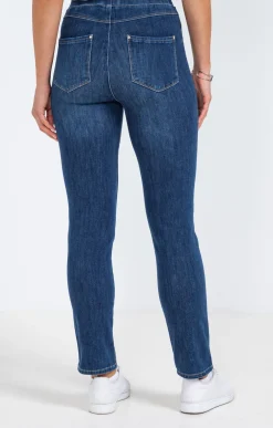 Pantalons<Armand Thiery Tregging en denim bi-stretch - Bleu