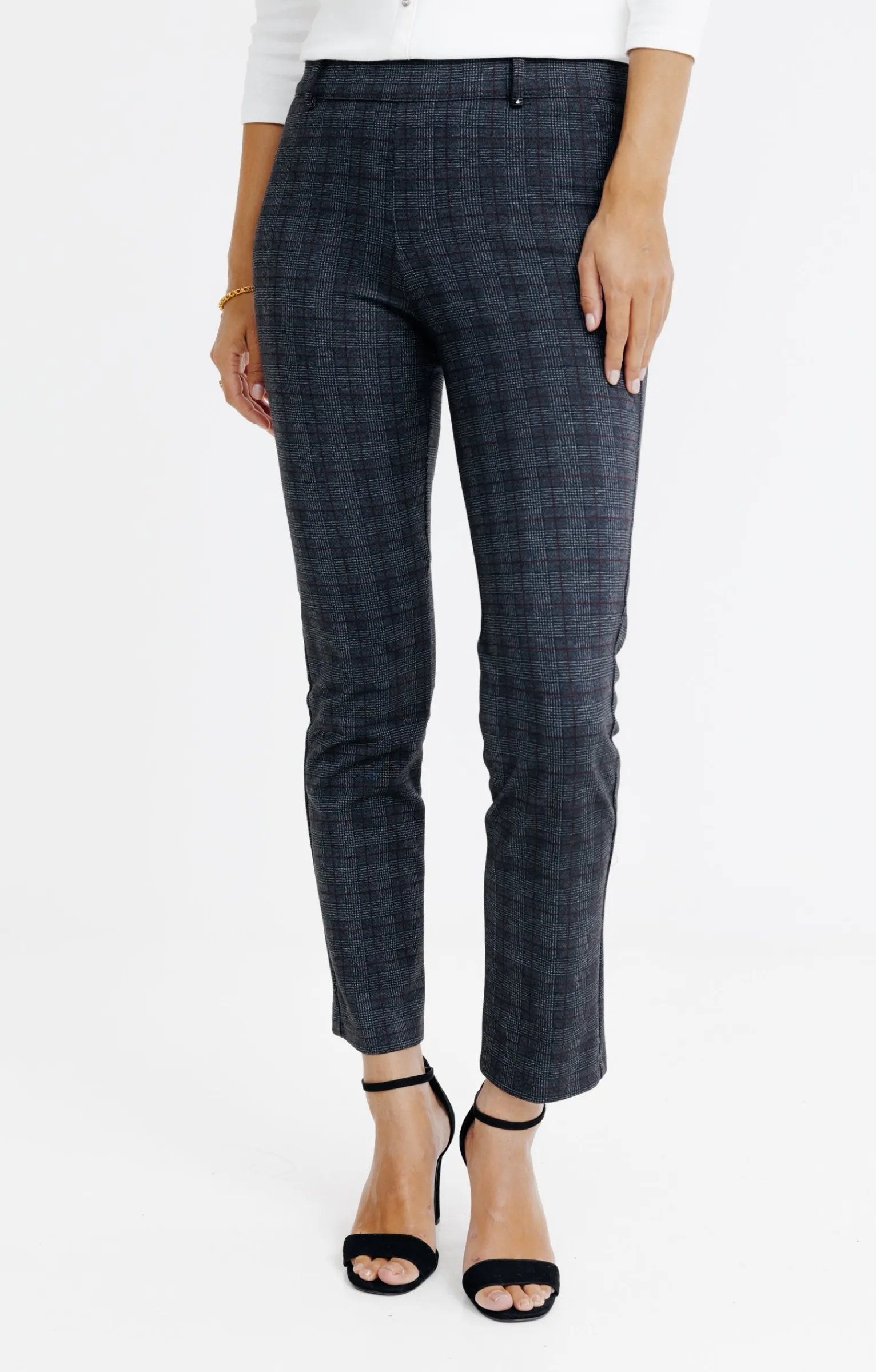 Pantalons<Armand Thiery TREGGING MAILLE MILANO - Noir