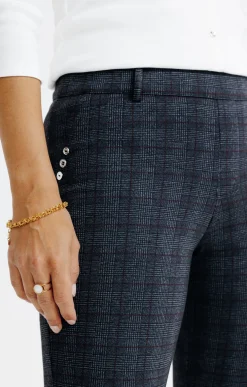Pantalons<Armand Thiery TREGGING MAILLE MILANO - Noir
