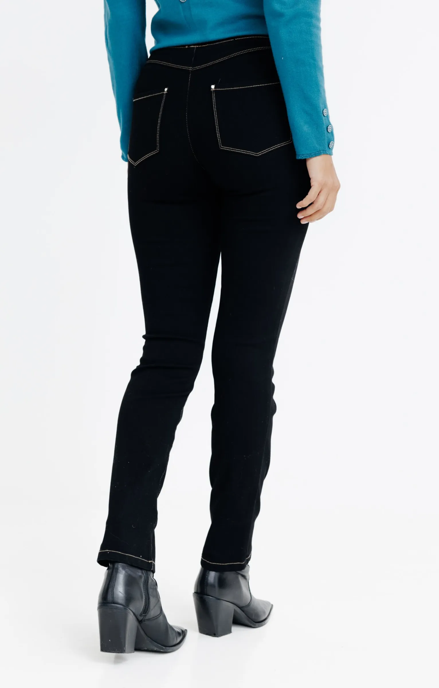 Pantalons<Armand Thiery Tregging bi-stretch - Noir
