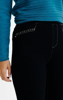 Pantalons<Armand Thiery Tregging bi-stretch - Noir