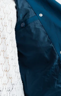 Impers & Parkas<Armand Thiery Trench avec double patte de boutonnage - Pétrole