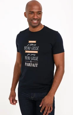 Polos & Tee-shirts<Armand Thiery T-SHIRT BG & PARF - Marine
