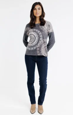 Tee-shirts<Armand Thiery T-SHIRT COL ROND MANCHES LONGUES - Noir