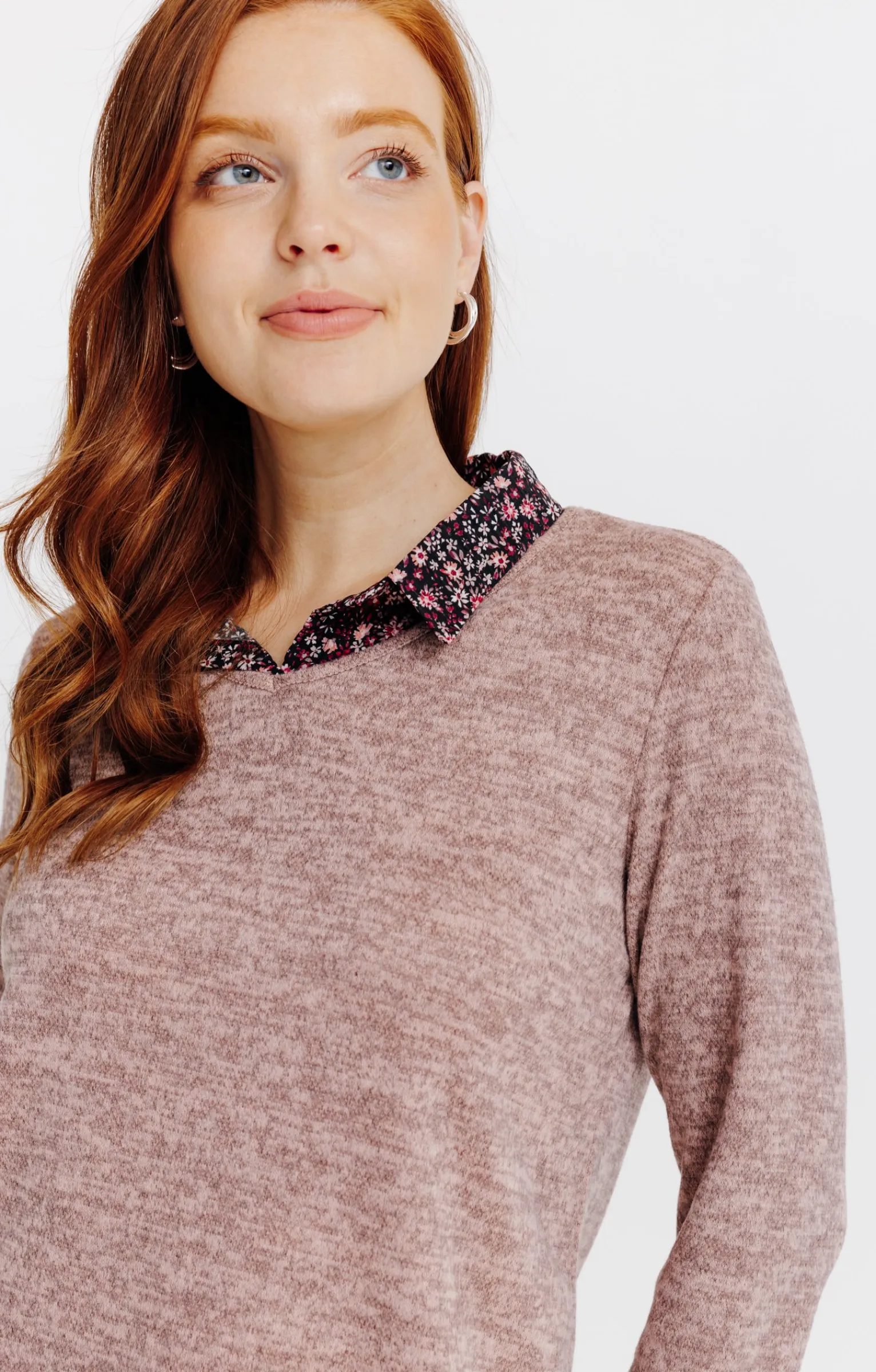 Tee-shirts<Armand Thiery T-SHIRT 2EN1 MANCHES LONGUES - Rose