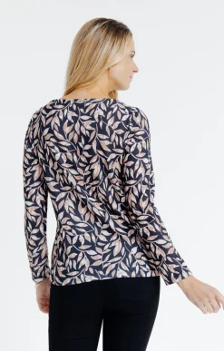 Tee-shirts<Armand Thiery T-SHIRT IMPRIME MANCHES LONGUES - Noir