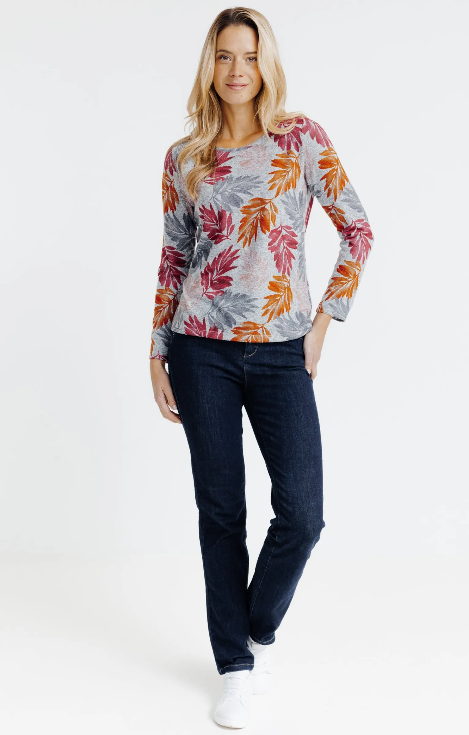 Tee-shirts<Armand Thiery T-SHIRT MANCHES LONGUES COL ROND - Grismoyen