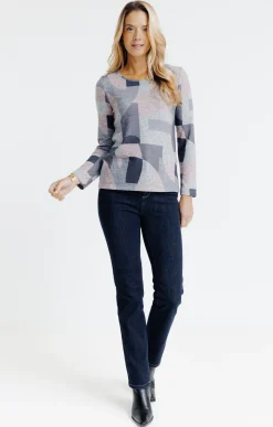 Tee-shirts<Armand Thiery T-SHIRT MANCHES LONGUES COL ROND - Grismoyen