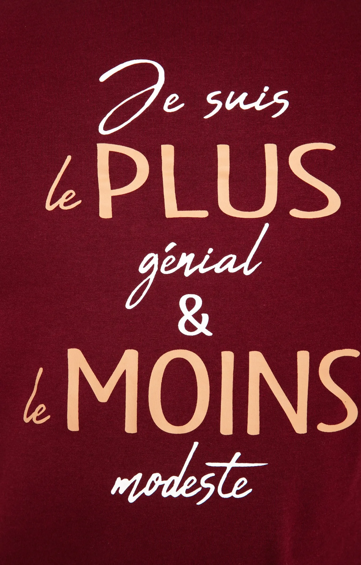Polos & Tee-shirts<Armand Thiery T-shirt Modeste - Bordeaux