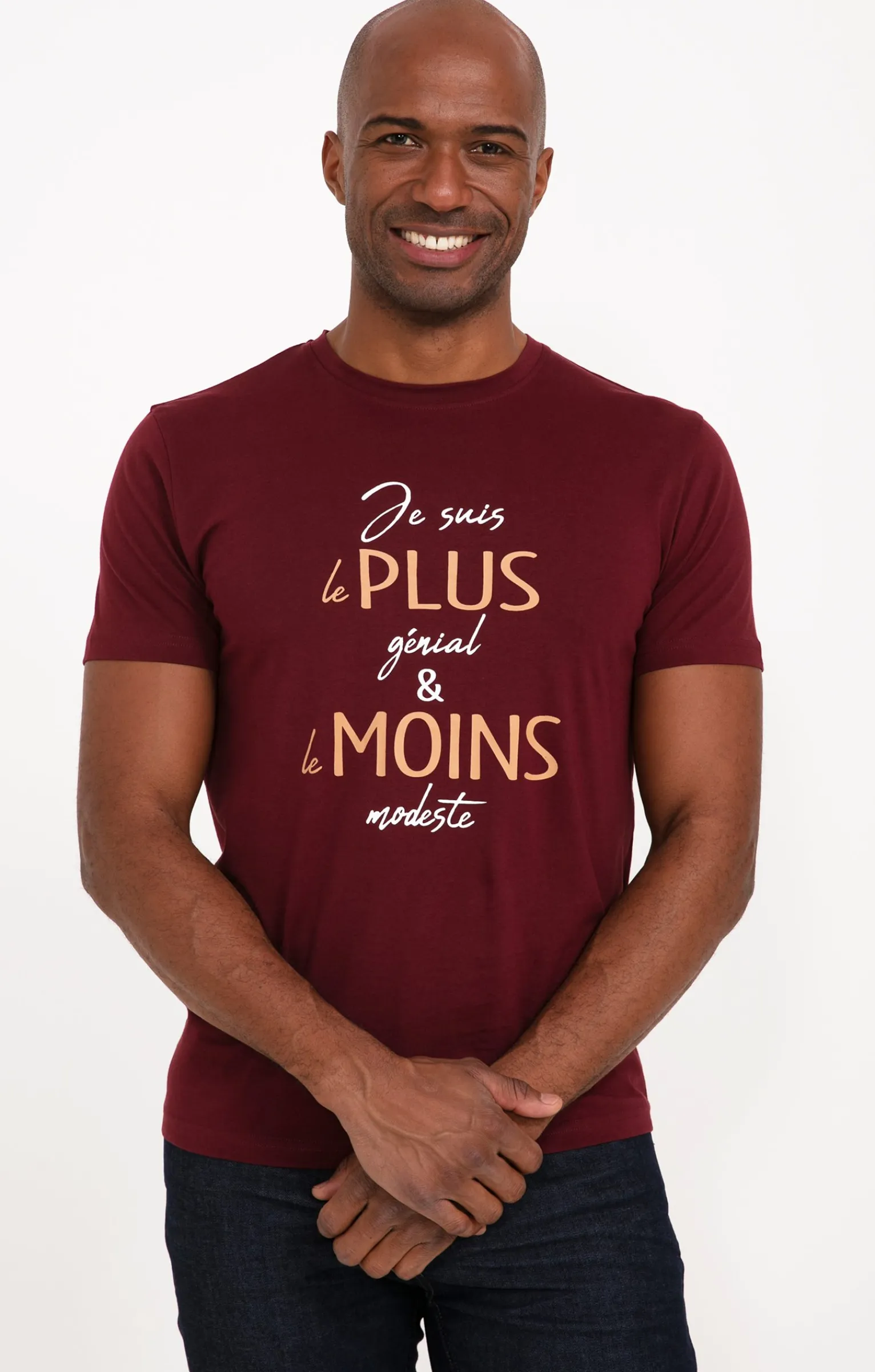 Polos & Tee-shirts<Armand Thiery T-shirt Modeste - Bordeaux