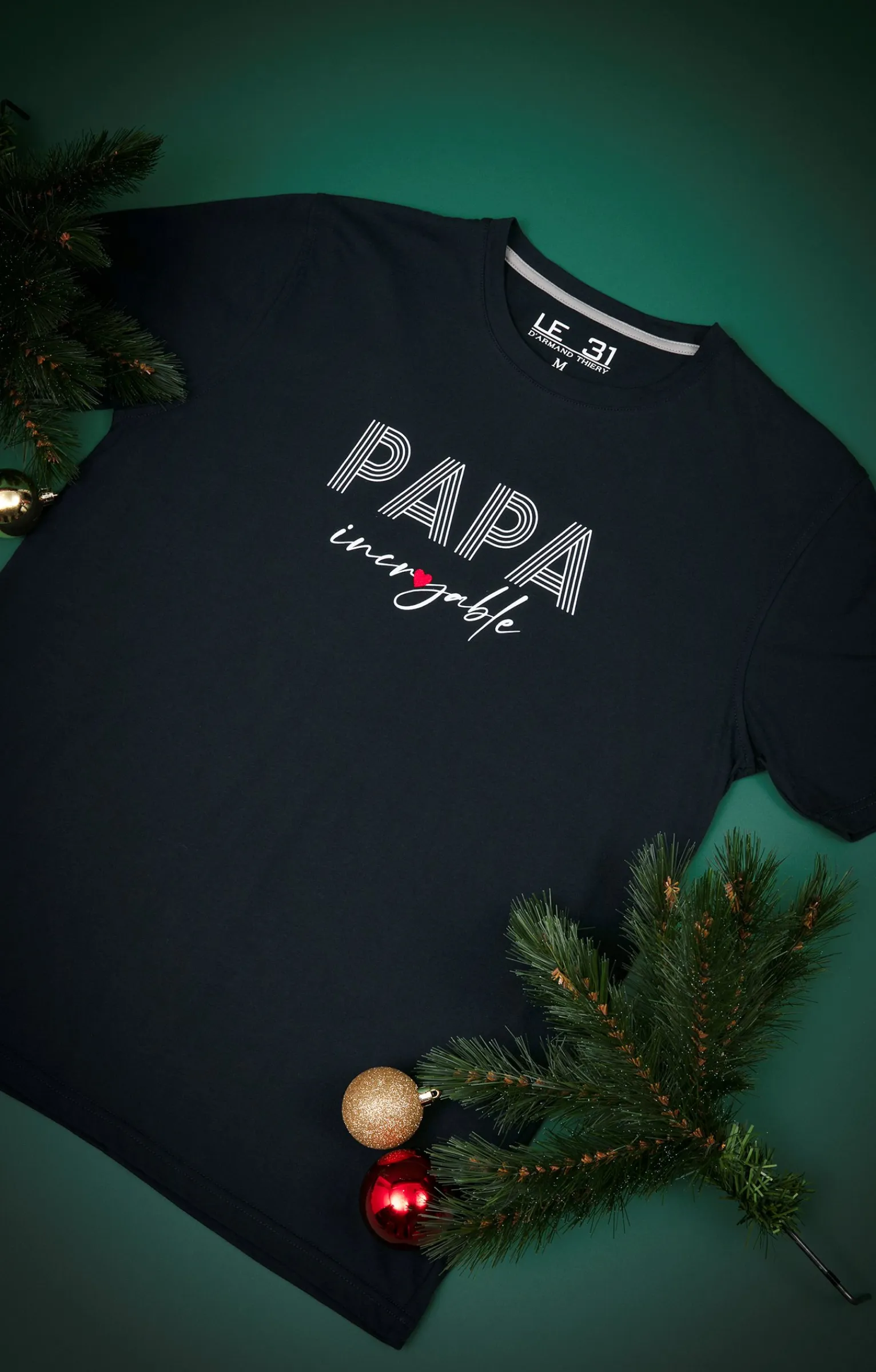 Polos & Tee-shirts<Armand Thiery T-shirt papa - Marine