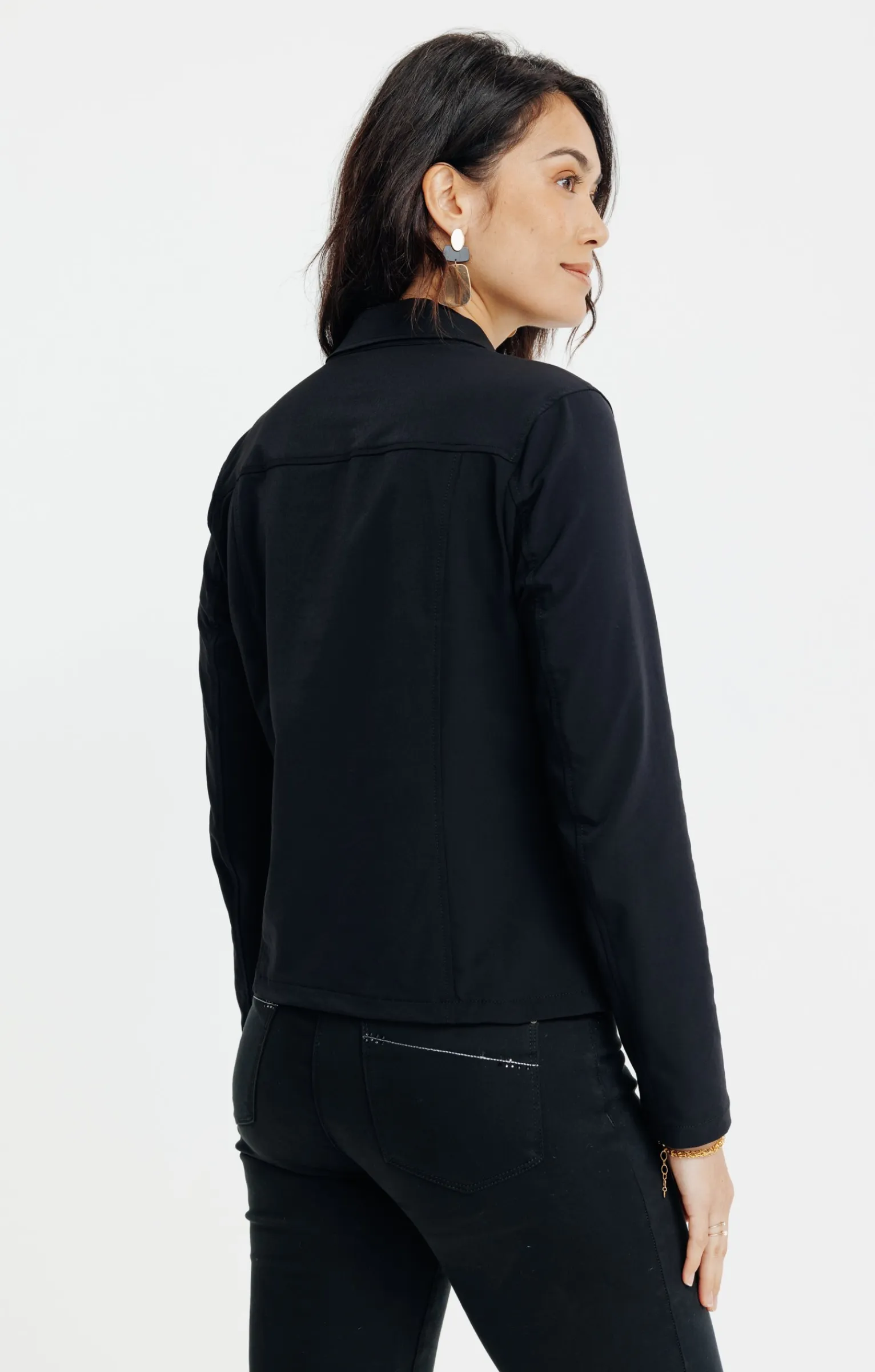 Vestes<Armand Thiery VESTE NON DOUBLEE, BOUTONEE - Noir