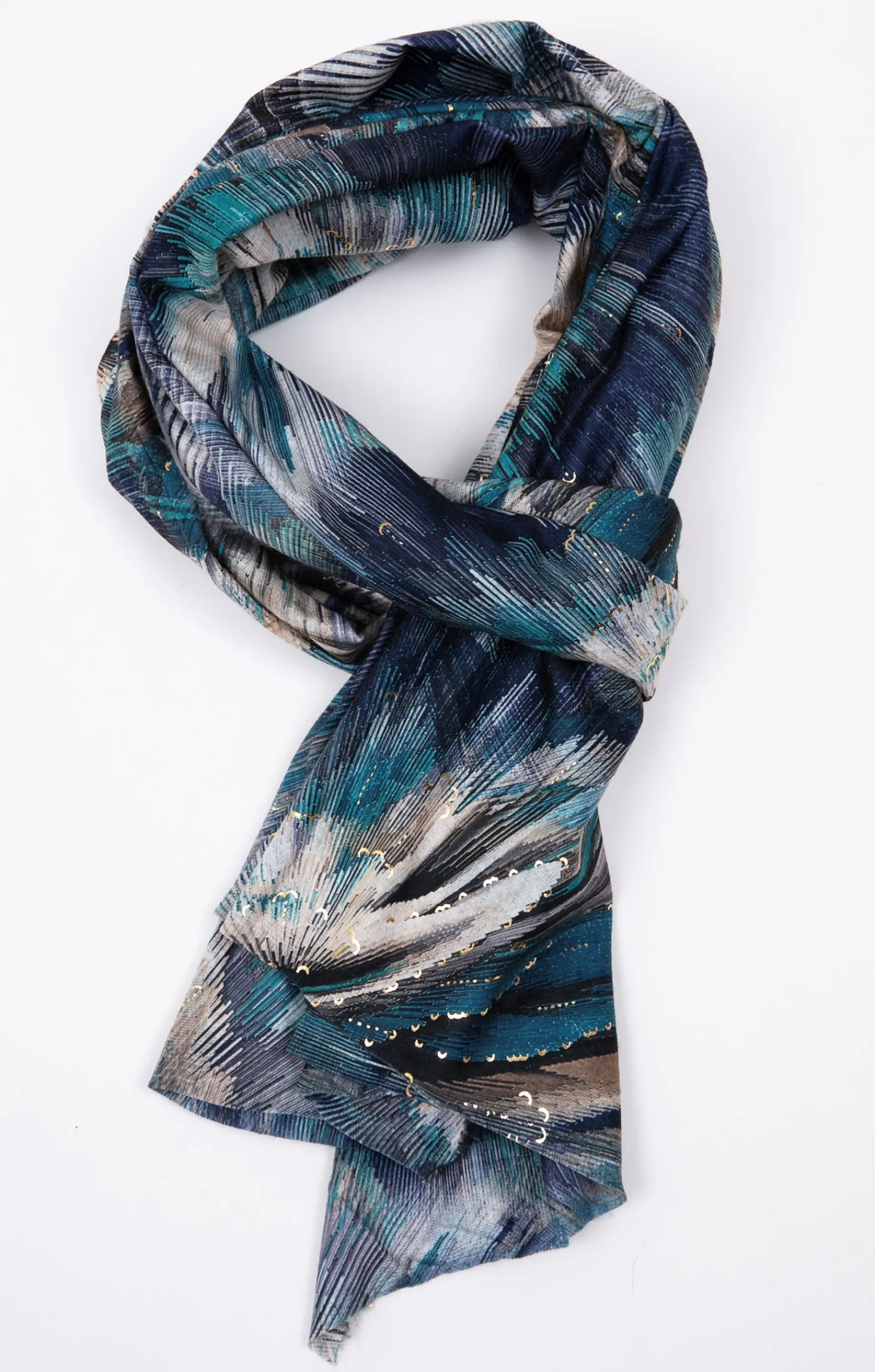 Accessoires<Armand Thiery VOILE CHAUD IMPRIME - Canard