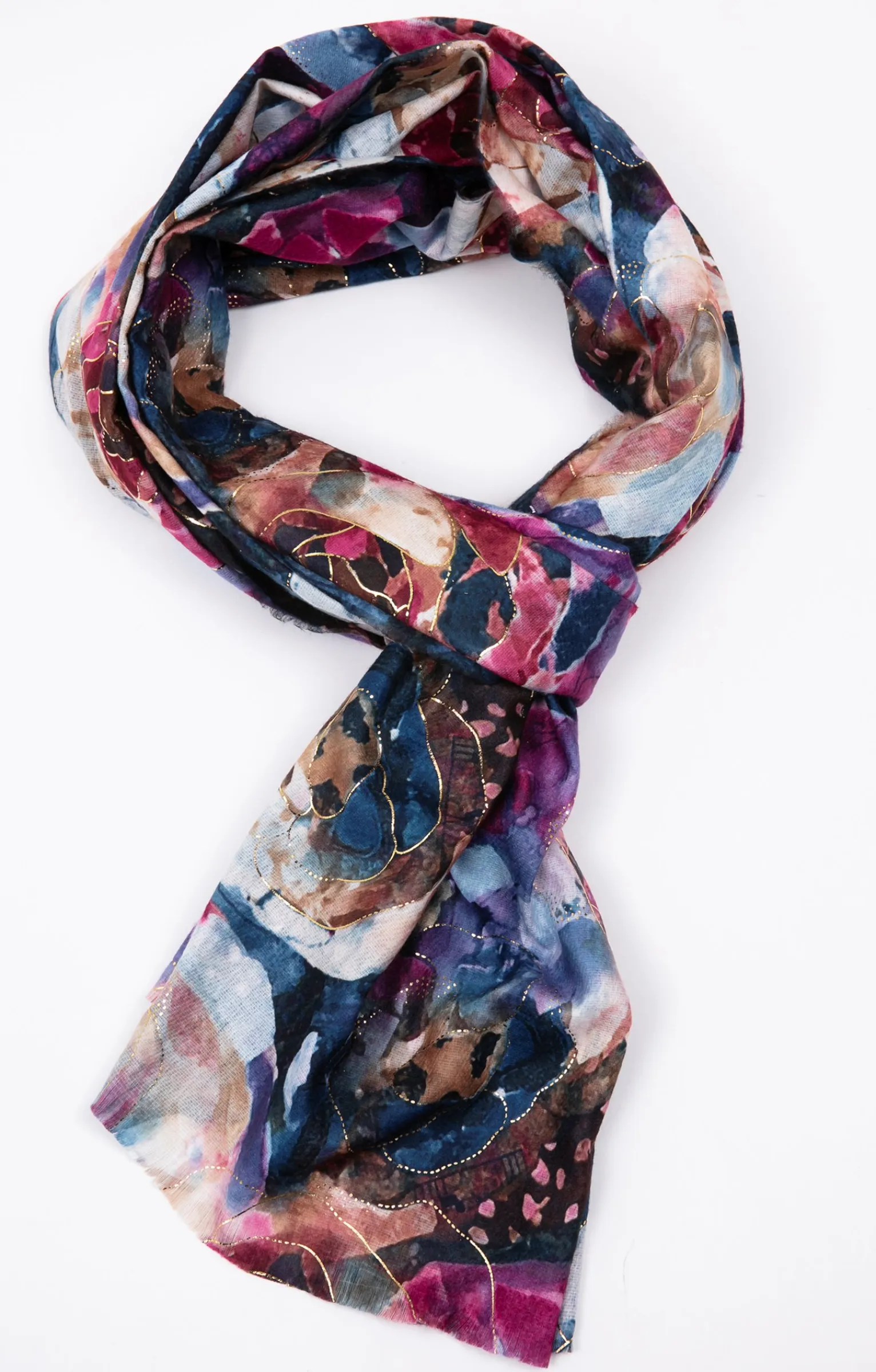 Accessoires<Armand Thiery VOILE CHAUD IMPRIME - Bleu