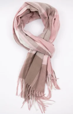 Accessoires<Armand Thiery VOILE JACQUARD CHAUD TISSE - Rose